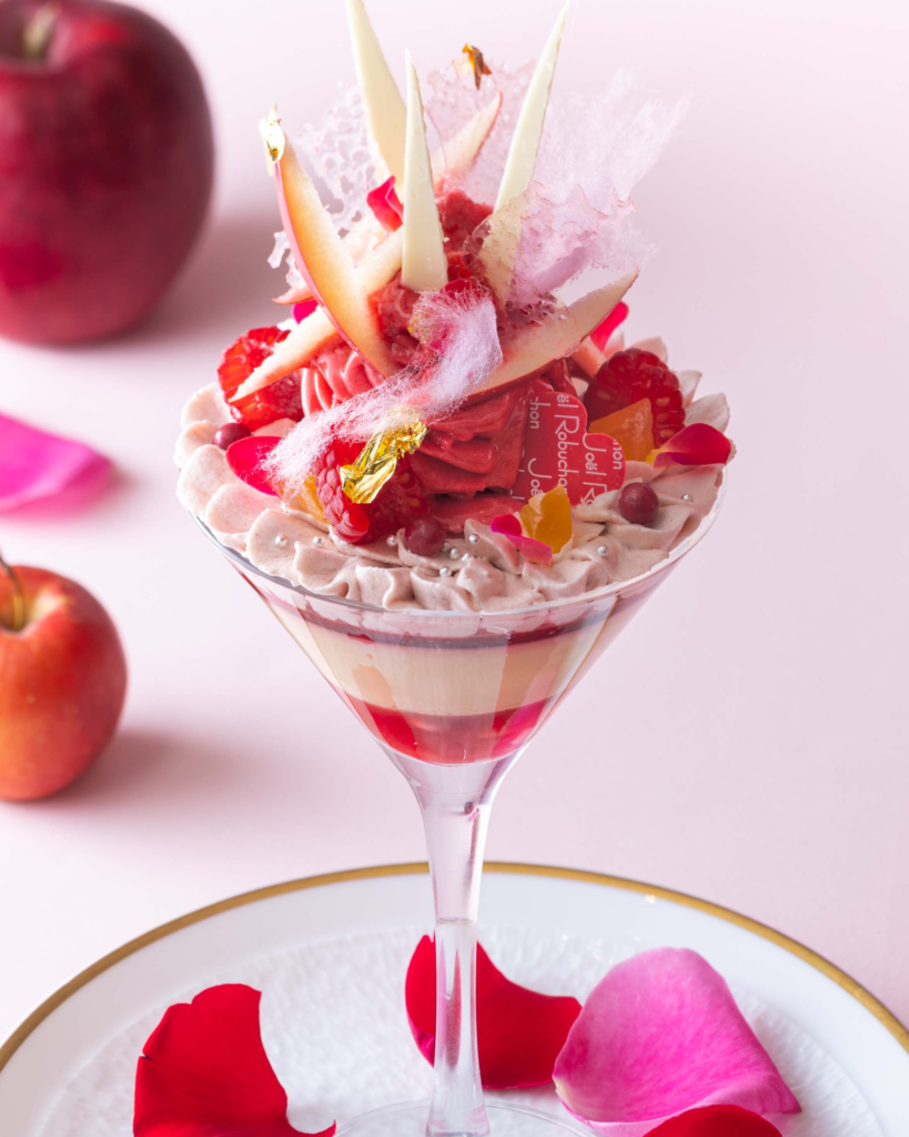 「ニナス マリー・アントワネット」との大人気コラボ♡ バラが香る紅茶の新作パフェ&デザート